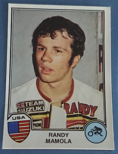 Randy mamola rookie card - randy,