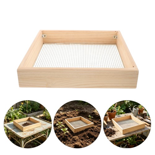 Dirt sifter for - , gardening