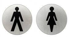 Male & Female Toilet WC Door