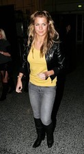 Gemma Atkinson first night of the UK leg of Christina Aguileras Ba- Old Photo 1