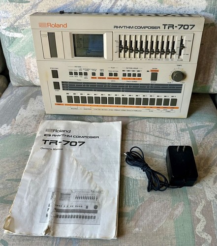 Roland 707 midi rhythm - tr-707,