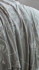 Laura Ashley Steel Grey Josette Knitted Throw