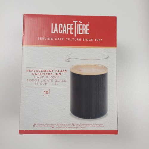 Cafetiere replacement glass - cafetiere,