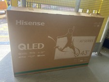 NEW 43 HISENSE QLED SMART TV