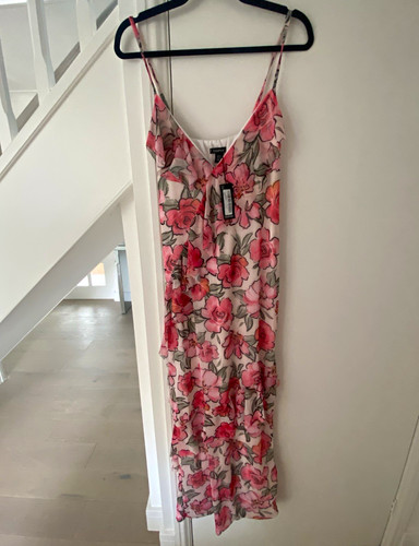 Boohoo pink white - pink,
