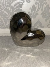 Next Silver Ceramic Heart