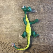 Vintage 1970's Disney Pete's Dragon Elliott Dragon Figure Bendable Vinyl Figure 