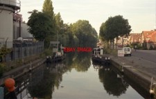 PHOTO  NETHERLANDS NIEUWEGEIN DOORSLAG LOCK GATES OPEN