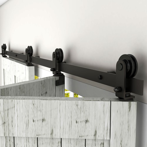 Top mount roller bifold - top,