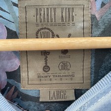 Pearly King Heavy Tailoring Men’s Blue Sweatshirt Large