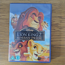 The Lion King 2 Simba's Pride Disney DVD Family Movie Childs Birthday Gift