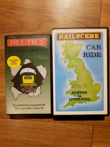 Deltics train vhs cab ride - deltics,