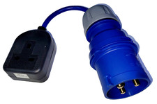 Generator Fly Lead 32 Amp Plug
