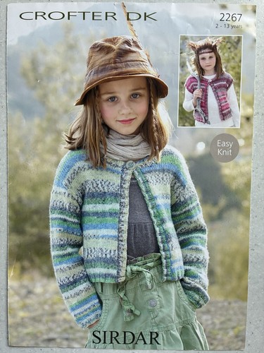 Sirdar 2267 girls cardigans - 2267,