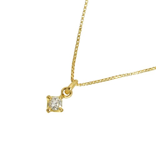 Agete diamond 05ct necklace - agete,