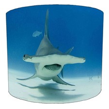Great White Shark Lamp shades Sharks Wall Mural Sharks Duvets & Sharks Wallpaper
