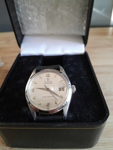 Tudor men silver watch good - tudor,