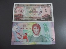 ULSTER BANK George Best £5