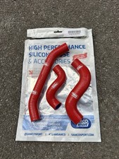 RED Samco Silicon Rad Hoses fit KTM 450 SX-F 2023-2025 gas gas mc husqvarna fc 