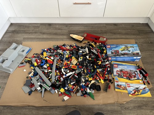 Lego mixed joblot 5kgs city - lego,