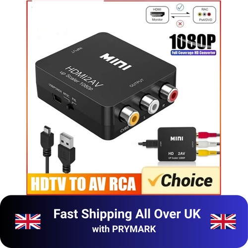 Hdmi 1080p rca cvbs - hdmi,