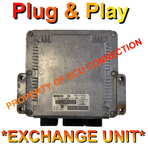 Peugeot bosch ecu 0281011800 - peugeot,