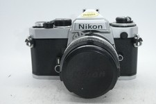 Nikon FE SLR 35mm Film Camera + 50mm f/2 Prime Lens