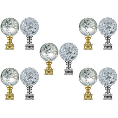Assorted color glass lamp - assorted,