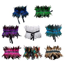 Feather Shrug Shawl Gothic