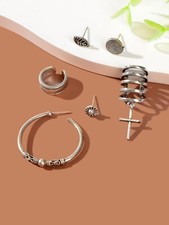 Antique Silver Earrings Bundle