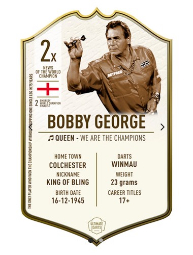 Bobby george small signed - ,