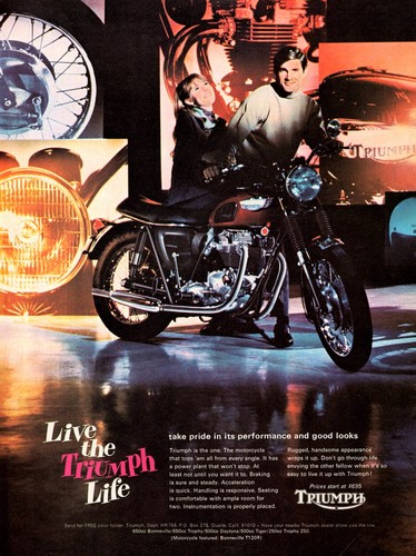 Vintage 1968 triumph - triumph, t120