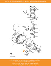 YAMAHA Plane Bearing
