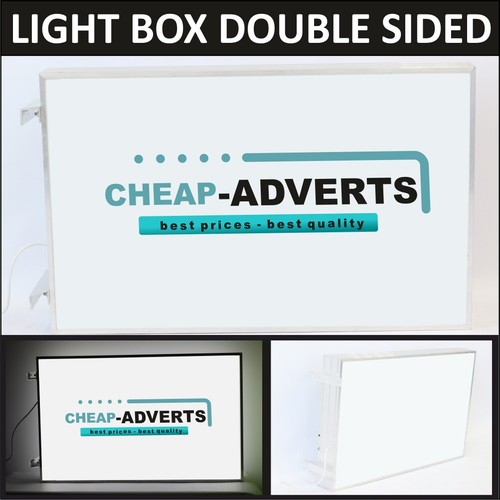 Lightbox led projecting double - lightbox,