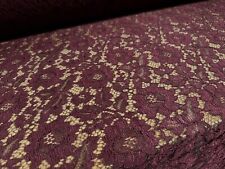 Heavy Corded Alencon Lace