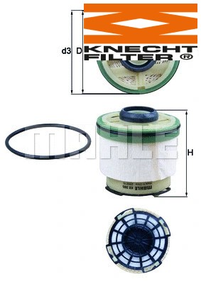 Fuel filter supply system - filter,