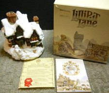 Lilliput Lane Deer Park Hall Christmas Sp. 1988 NIB & Deeds 173 Mini Masterpiece