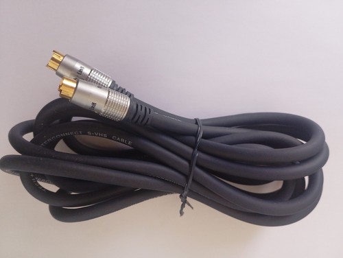 Svhs cable gold metre - metre, male
