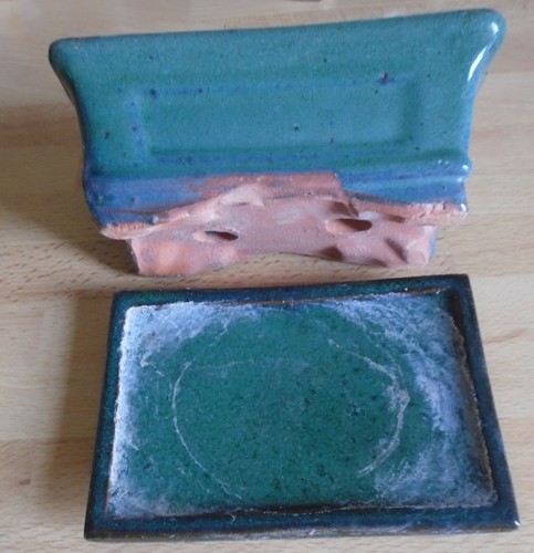 Bonsai glazed pottery pot - pot, &