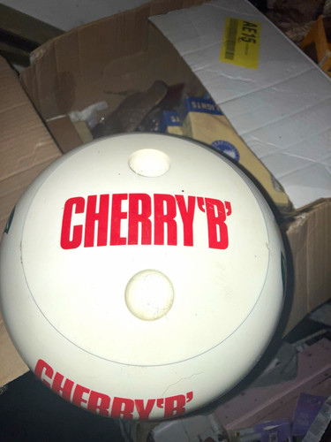 Cherry round plastic ice - round,