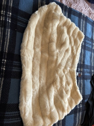 Fur stole shawl - stole,