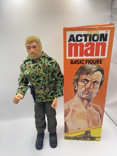 Vintage action man basic - action, &