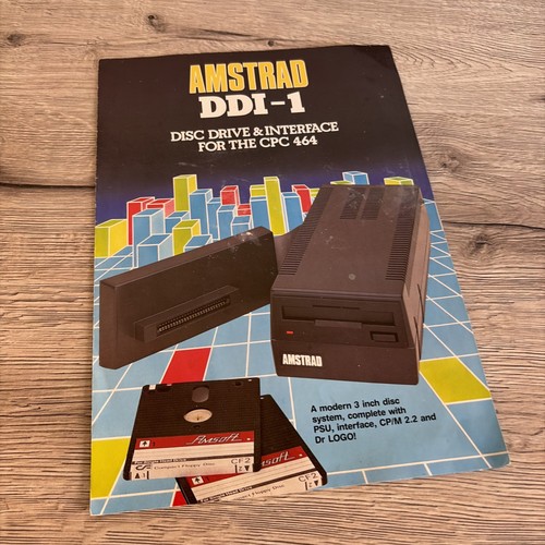 Rare brochure for amstrad 1 - brochure,