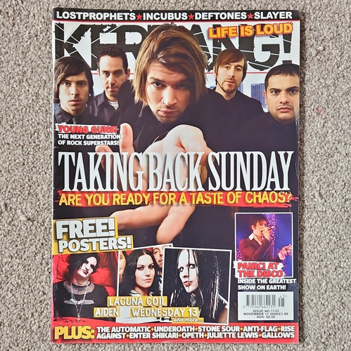Kerrang issue 1133 nov 2006 - kerrang!,