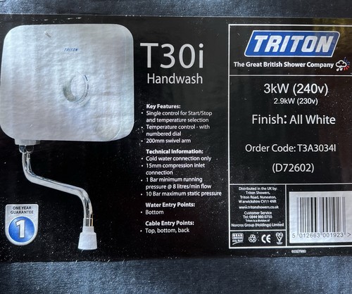 Triton t30i instaflow handwash - t30i,