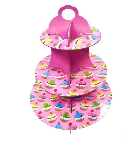 Tier cupcake stand reusable - 3,