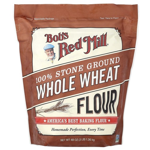 100 stone ground whole wheat - 100%,