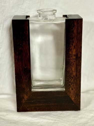 Wood glass vase diffuser - wood/glass,, vase/diffuser