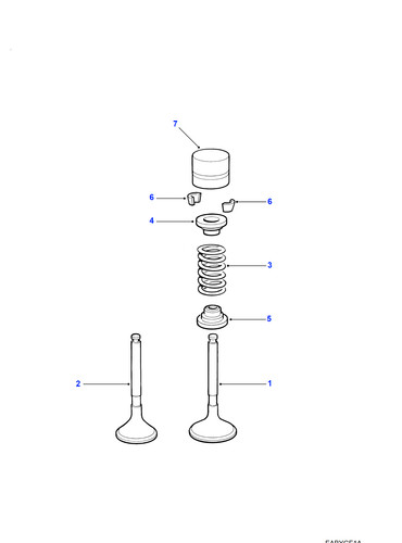 Land rover cylinder - land, head