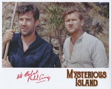 Michael Craig Signed 8x10 Photo - Mysterious Island (1961) ~ Ray Harryhausen .